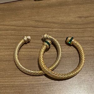 Gold and Gemstone Women's Bracelet